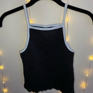 Cute summer Ruffled crop tank